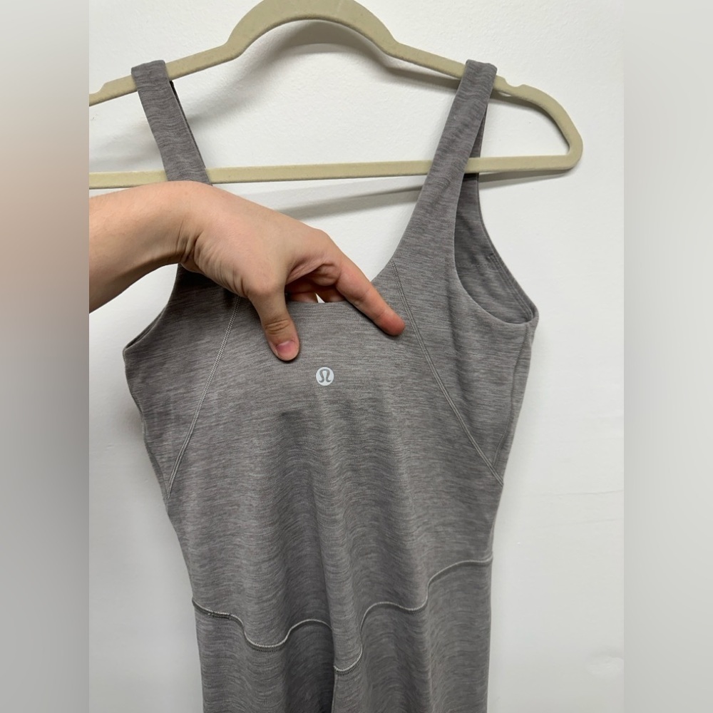 Lululemon Align Bodysuit 25" - Heathered Gull Grey - Picture 8 of 12
